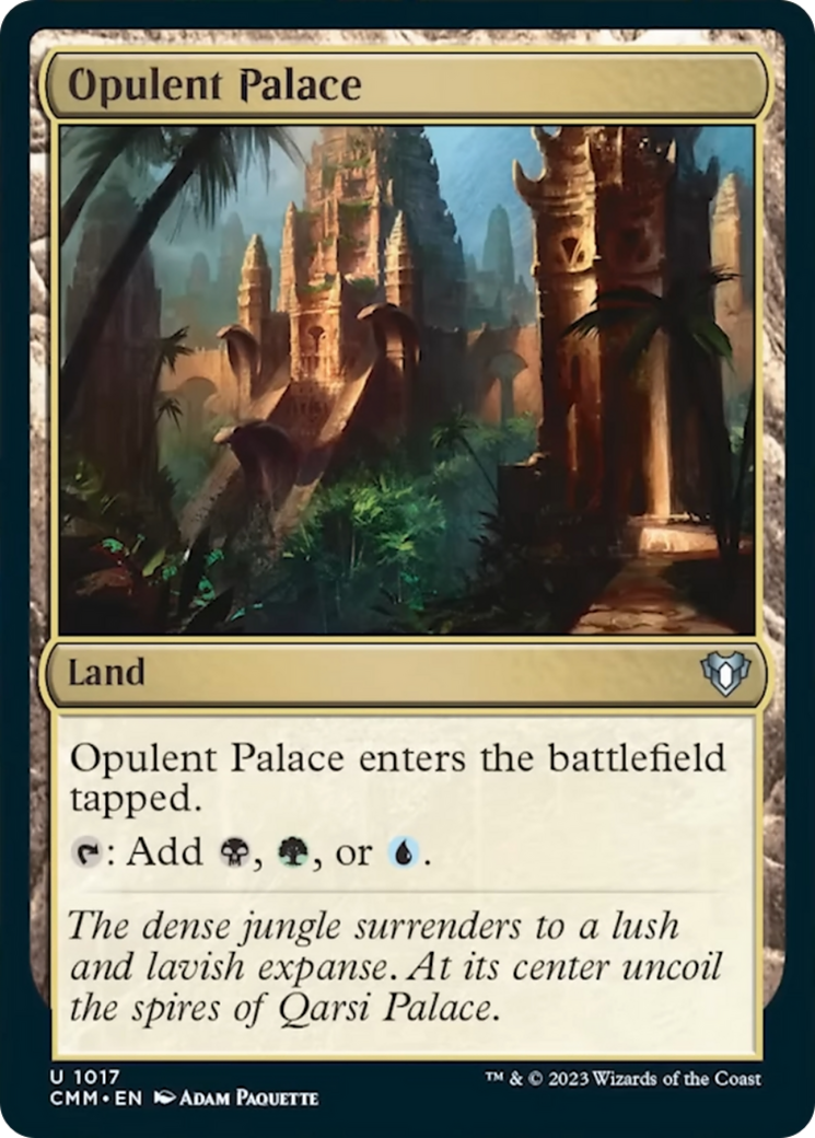 Opulent Palace [Commander Masters] | Fandemonia Ltd