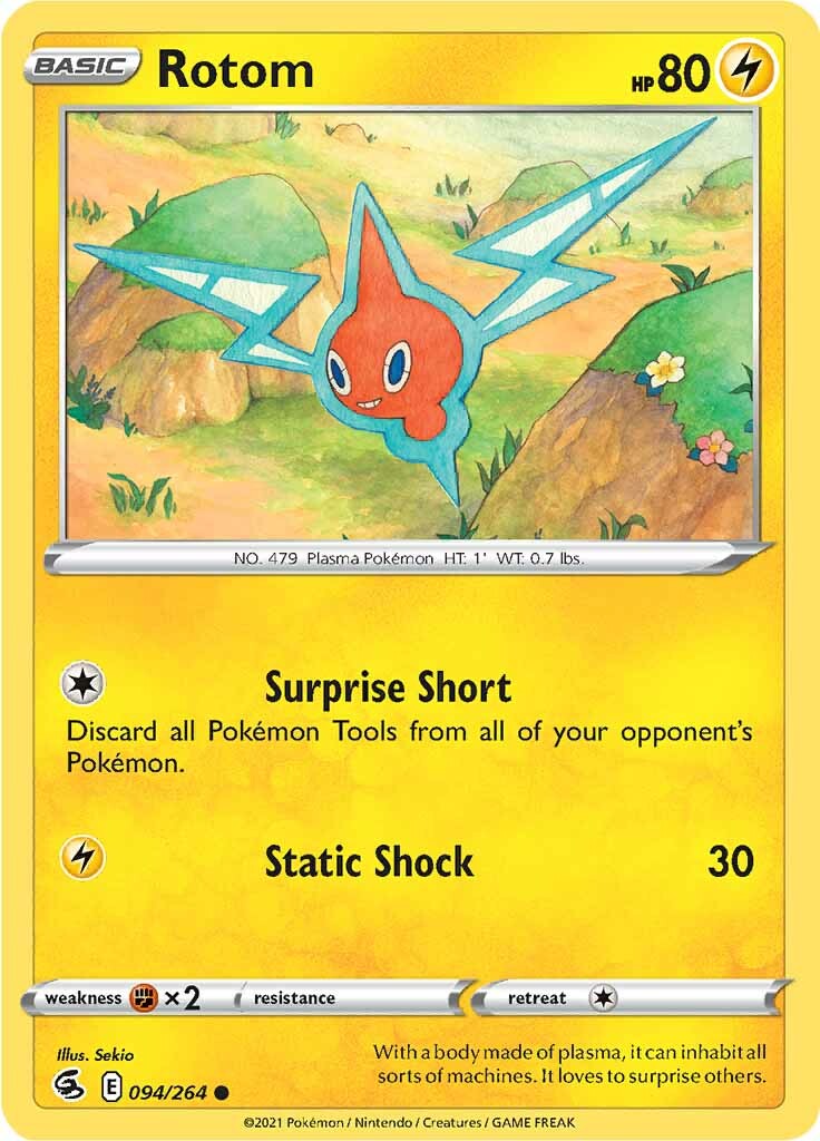 Rotom (094/264) [Sword & Shield: Fusion Strike] | Fandemonia Ltd