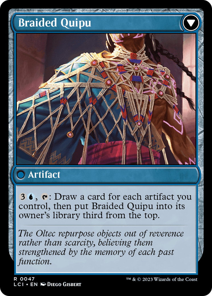 Braided Net // Braided Quipu [The Lost Caverns of Ixalan] | Fandemonia Ltd