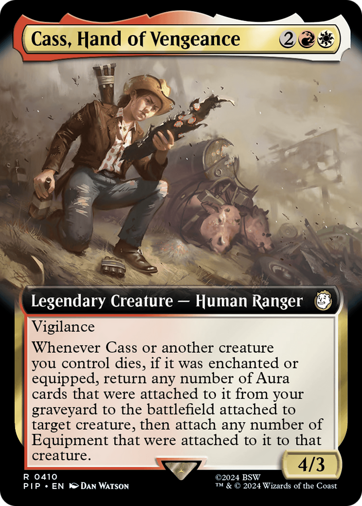 Cass, Hand of Vengeance (Extended Art) [Fallout] | Fandemonia Ltd