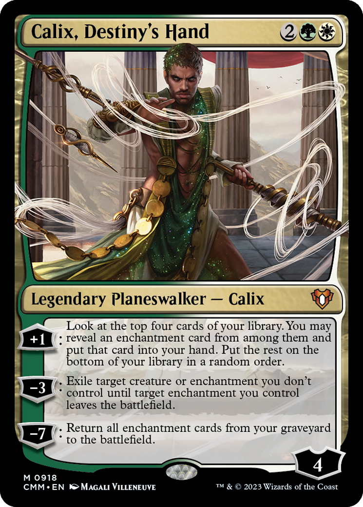 Calix, Destiny's Hand [Commander Masters] | Fandemonia Ltd