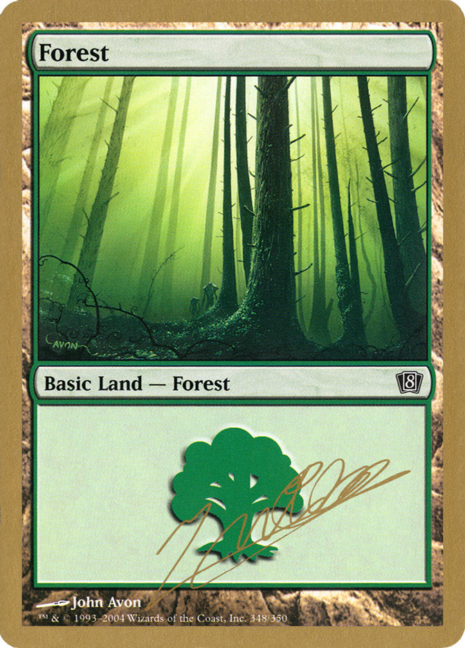 Forest (jn348) (Julien Nuijten) [World Championship Decks 2004] | Fandemonia Ltd