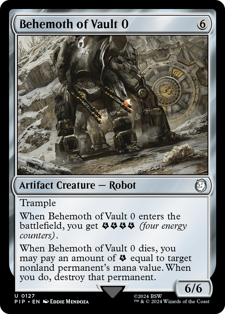 Behemoth of Vault 0 [Fallout] | Fandemonia Ltd