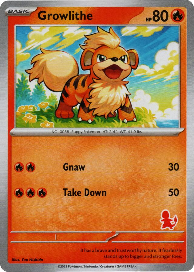 Growlithe [My First Battle] | Fandemonia Ltd