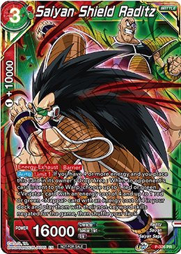 Saiyan Shield Raditz (P-326) [Tournament Promotion Cards] | Fandemonia Ltd