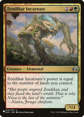 Zendikar Incarnate [The List] | Fandemonia Ltd