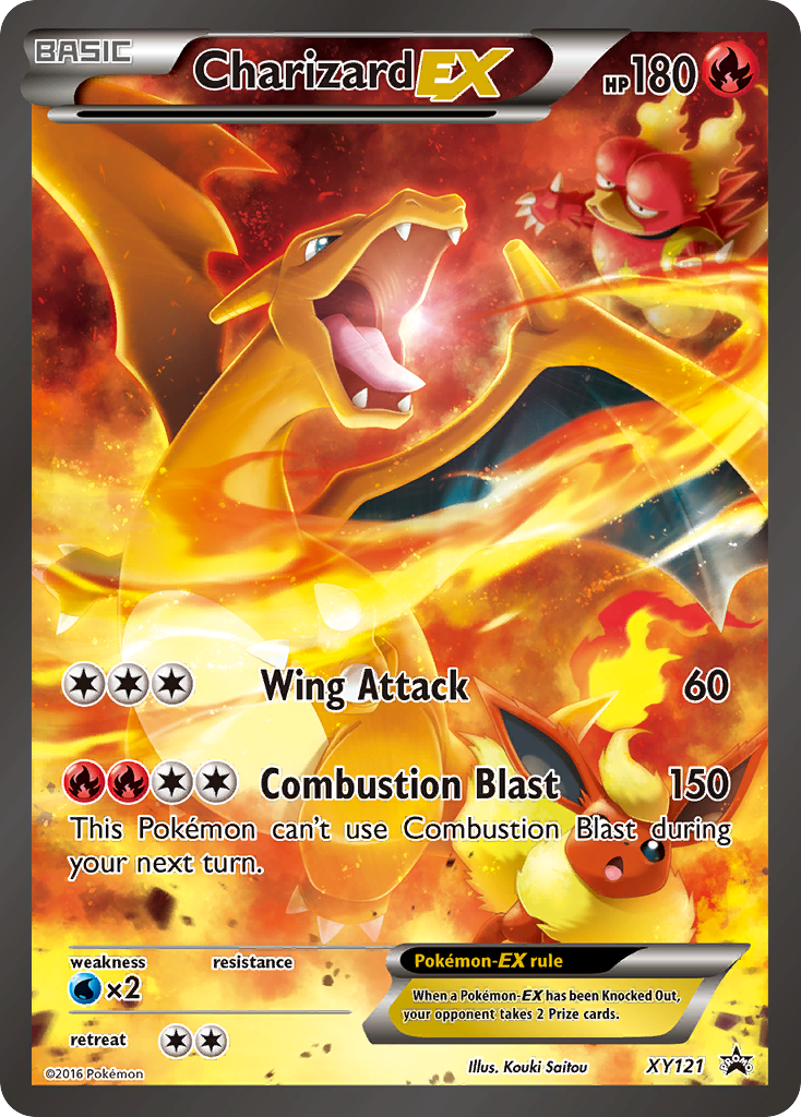 Charizard EX (XY121) [XY: Black Star Promos] | Fandemonia Ltd