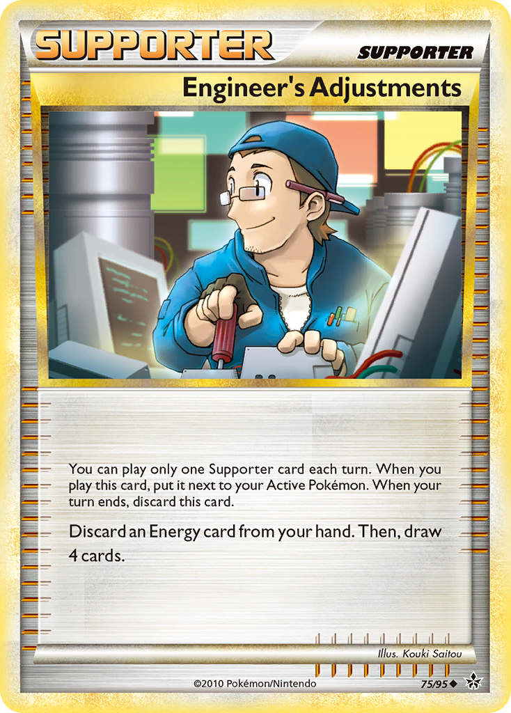 Engineer's Adjustments (75/95) [HeartGold & SoulSilver: Unleashed] | Fandemonia Ltd