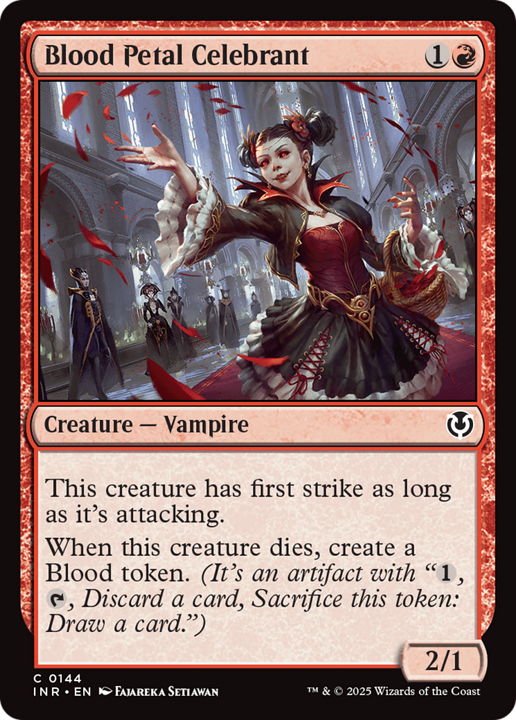 Blood Petal Celebrant [Innistrad Remastered] | Fandemonia Ltd