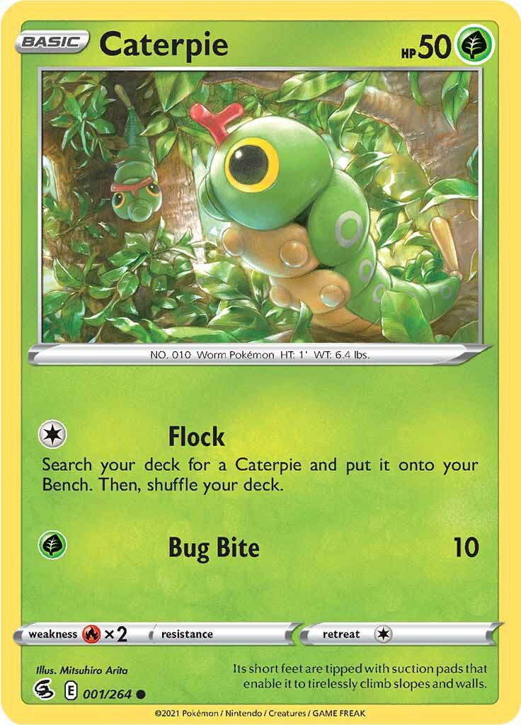 Caterpie (001/264) [Sword & Shield: Fusion Strike] | Fandemonia Ltd