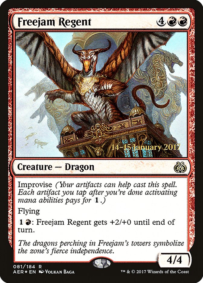 Freejam Regent [Aether Revolt Prerelease Promos] | Fandemonia Ltd