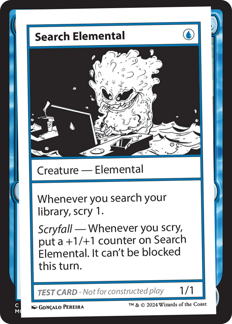 Search Elemental [Mystery Booster 2 Playtest Cards] | Fandemonia Ltd