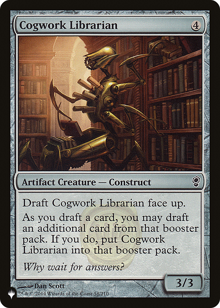 Cogwork Librarian [The List] | Fandemonia Ltd