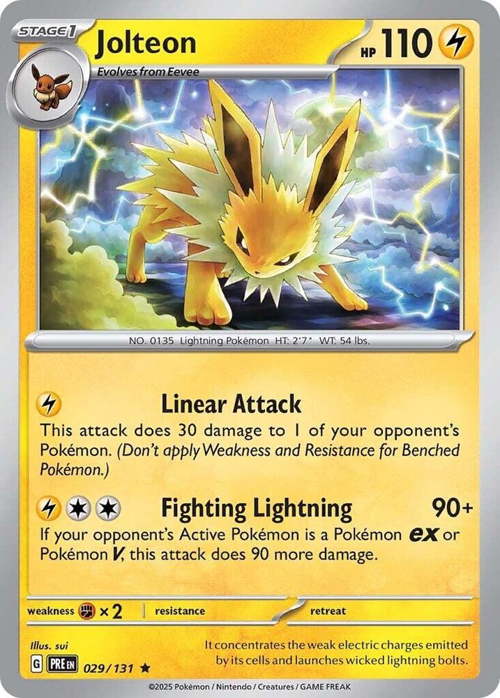 Jolteon (029/131) [Scarlet & Violet: Prismatic Evolutions] | Fandemonia Ltd