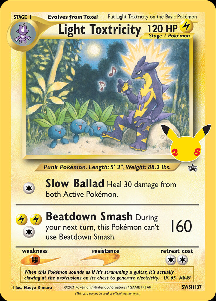 Light Toxtricity (SWSH137) (Jumbo Card) [Sword & Shield: Black Star Promos] | Fandemonia Ltd