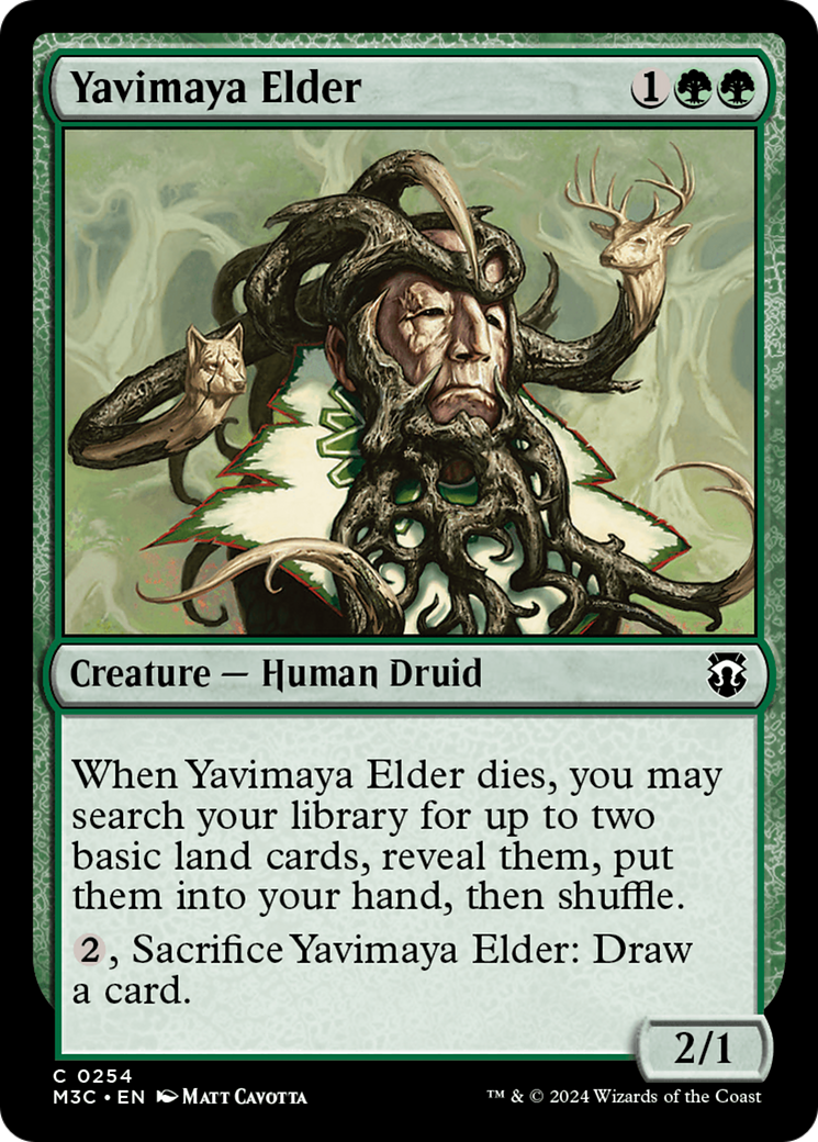 Yavimaya Elder [Modern Horizons 3 Commander] | Fandemonia Ltd