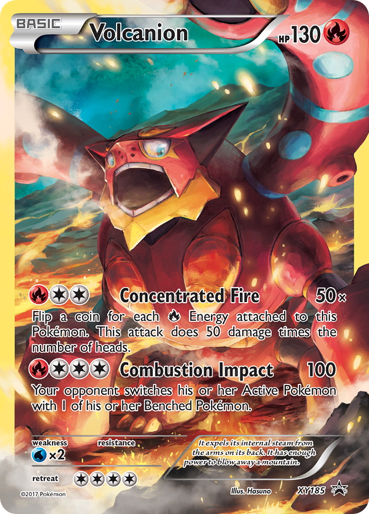 Volcanion (XY185) [XY: Black Star Promos] | Fandemonia Ltd