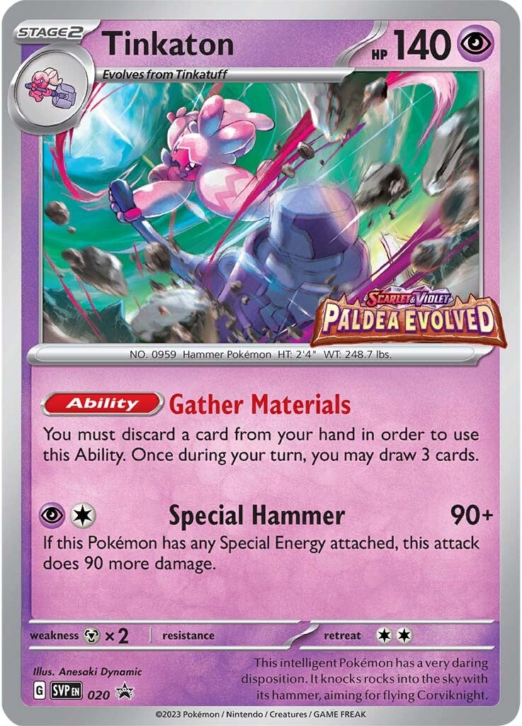 Tinkaton (020) [Scarlet & Violet: Black Star Promos] | Fandemonia Ltd