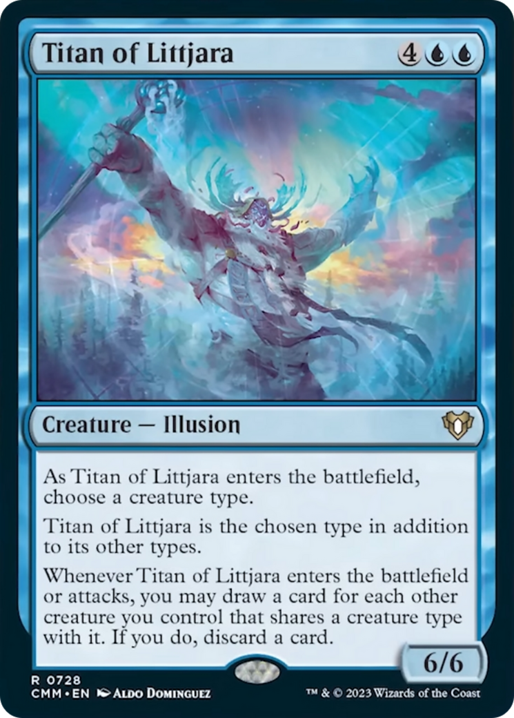 Titan of Littjara [Commander Masters] | Fandemonia Ltd