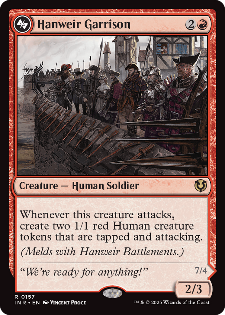 Hanweir Garrison [Innistrad Remastered] | Fandemonia Ltd