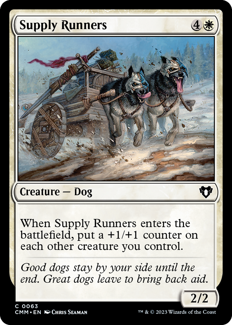 Supply Runners [Commander Masters] | Fandemonia Ltd