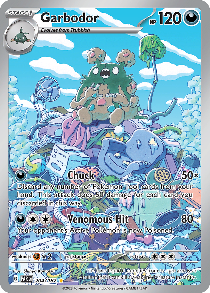 Garbodor (204/182) [Scarlet & Violet: Paradox Rift] | Fandemonia Ltd