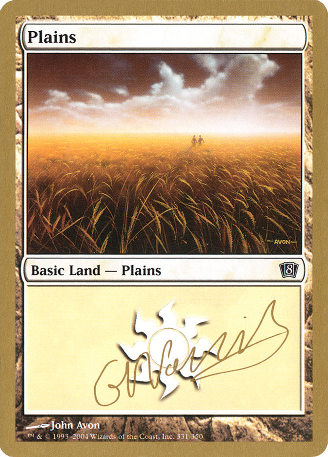 Plains (gn331) (Gabriel Nassif) [World Championship Decks 2004] | Fandemonia Ltd