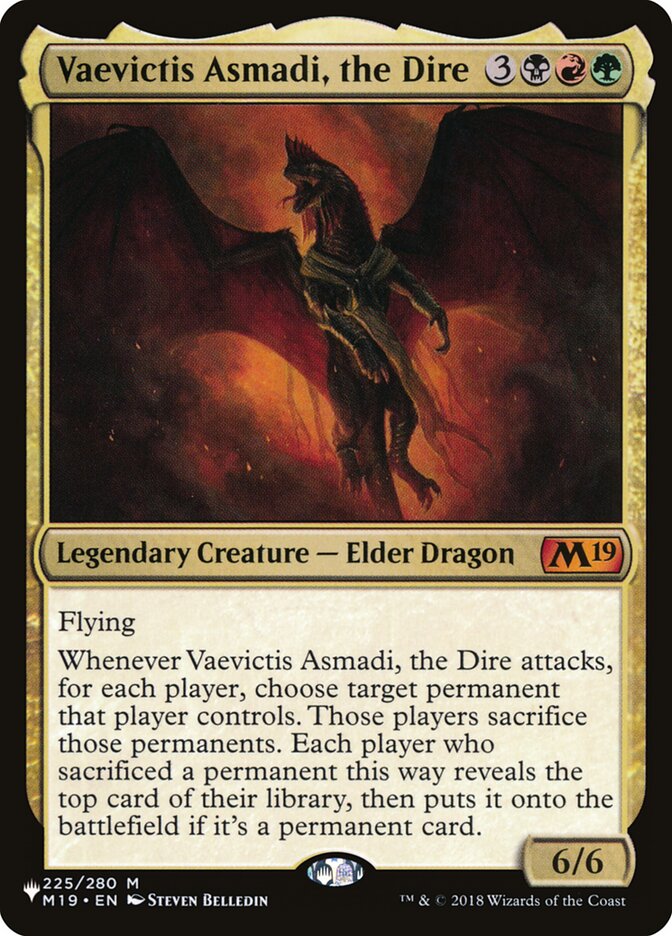 Vaevictis Asmadi, the Dire [The List] | Fandemonia Ltd