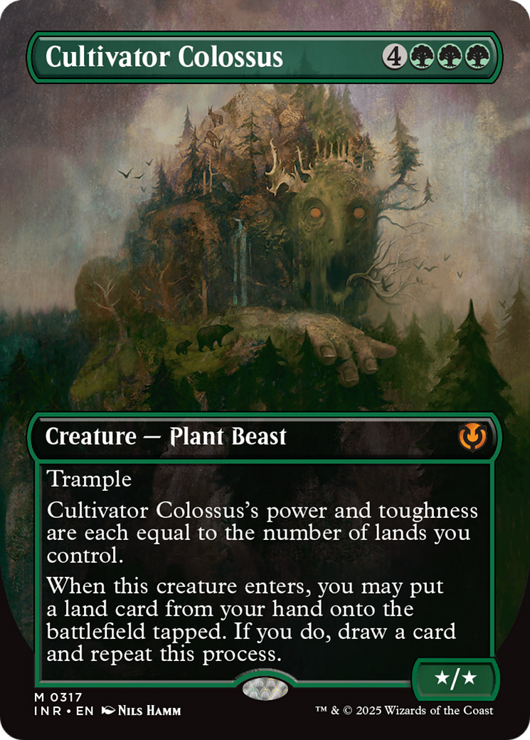 Cultivator Colossus (Borderless) [Innistrad Remastered] | Fandemonia Ltd