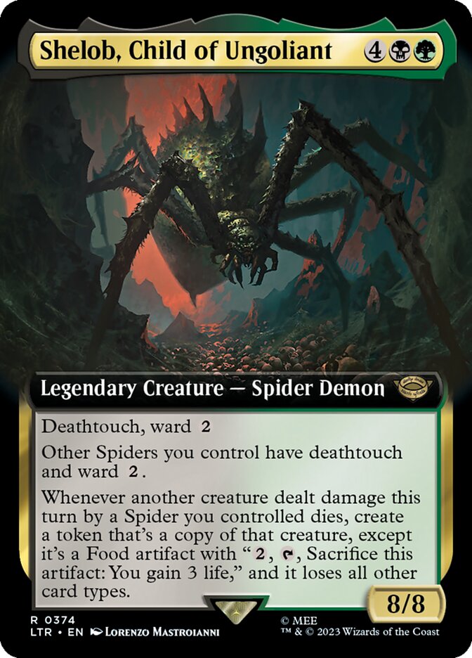 Shelob, Child of Ungoliant (Extended Art) [The Lord of the Rings: Tales of Middle-Earth] | Fandemonia Ltd