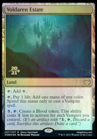 Voldaren Estate [Innistrad: Crimson Vow Prerelease Promos] | Fandemonia Ltd