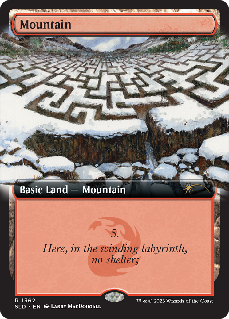 Mountain (1362) [Secret Lair Drop Series] | Fandemonia Ltd