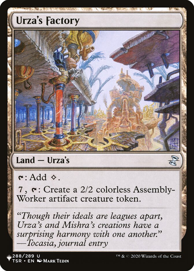 Urza's Factory [The List] | Fandemonia Ltd