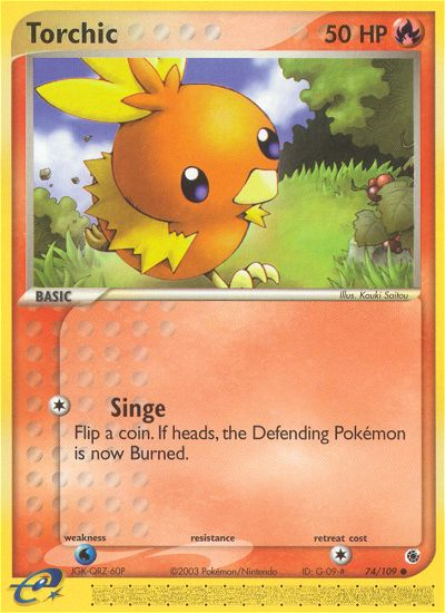 Torchic (74/109) [EX: Ruby & Sapphire] | Fandemonia Ltd