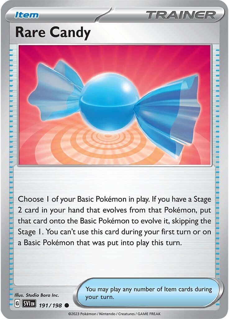 Rare Candy (191/198) [Scarlet & Violet: Base Set] | Fandemonia Ltd