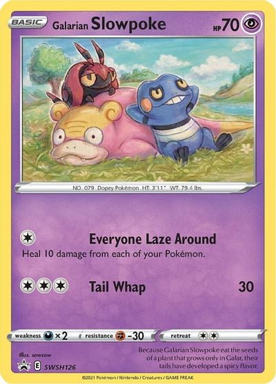 Galarian Slowpoke (SWSH126) [Sword & Shield: Black Star Promos] | Fandemonia Ltd