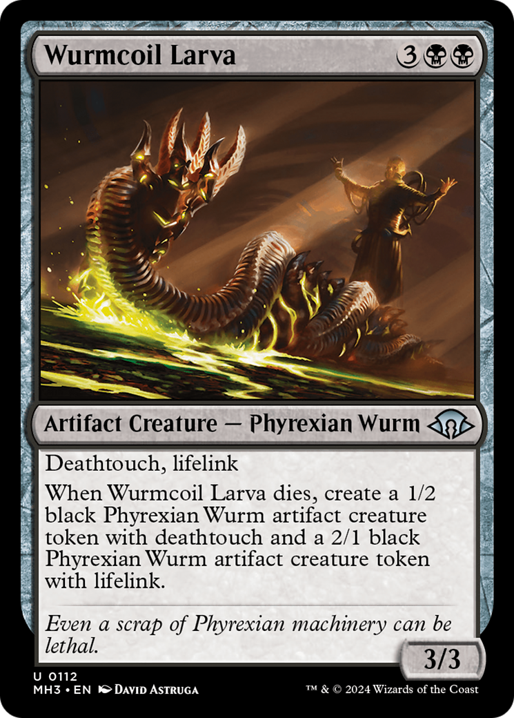 Wurmcoil Larva [Modern Horizons 3] | Fandemonia Ltd