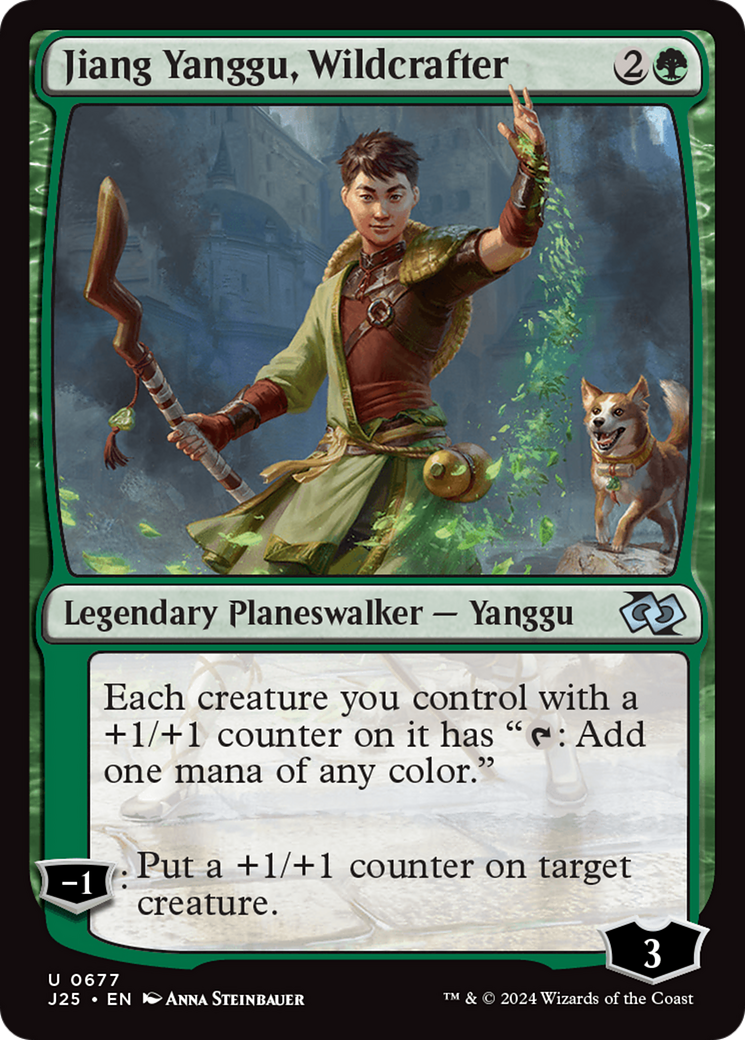 Jiang Yanggu, Wildcrafter [Foundations Jumpstart] | Fandemonia Ltd