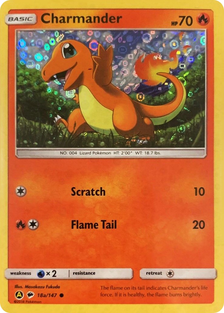 Charmander (18a/147) (General Mills Cereal Foil) [Alternate Art Promos] | Fandemonia Ltd