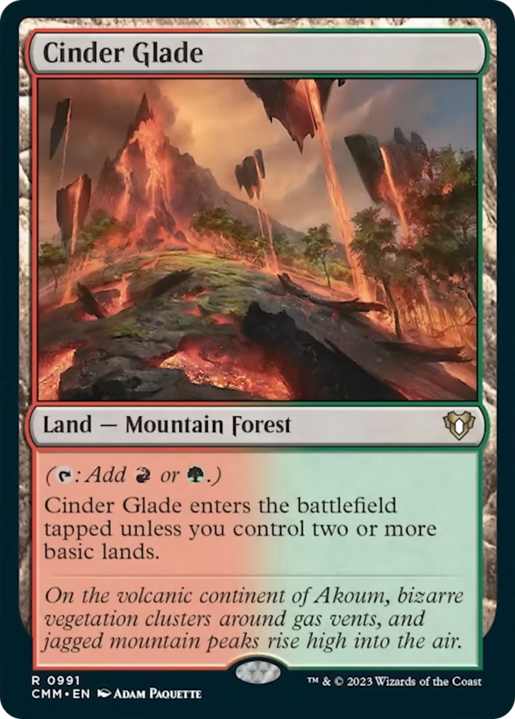 Cinder Glade [Commander Masters] | Fandemonia Ltd