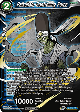 Paikuhan, Controlling Force (Gold Stamped) (P-356) [Tournament Promotion Cards] | Fandemonia Ltd