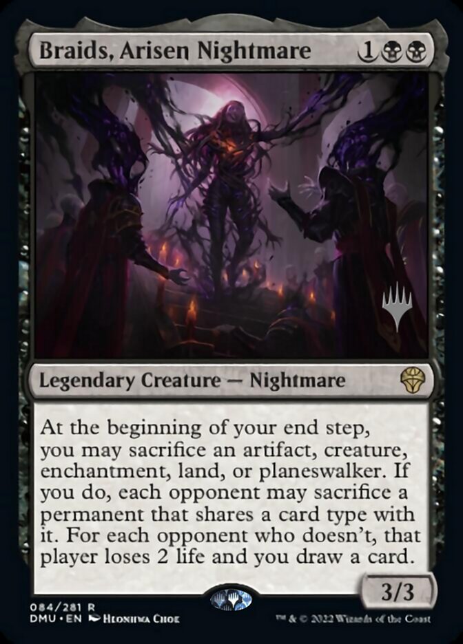 Braids, Arisen Nightmare (Promo Pack) [Dominaria United Promos] | Fandemonia Ltd