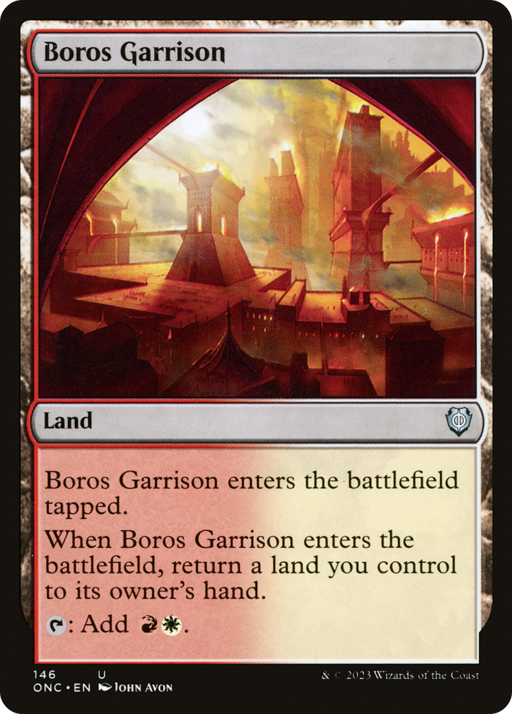 Boros Garrison [Phyrexia: All Will Be One Commander] | Fandemonia Ltd