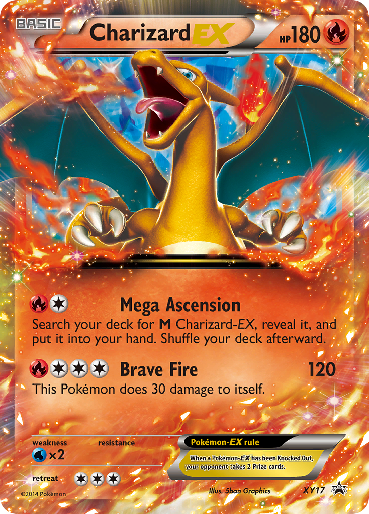 Charizard EX (XY17) [XY: Black Star Promos] | Fandemonia Ltd