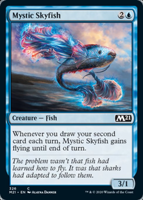 Mystic Skyfish [Core Set 2021] | Fandemonia Ltd