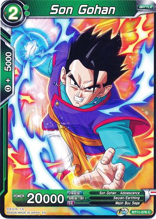 Son Gohan (Green) [BT11-076] | Fandemonia Ltd