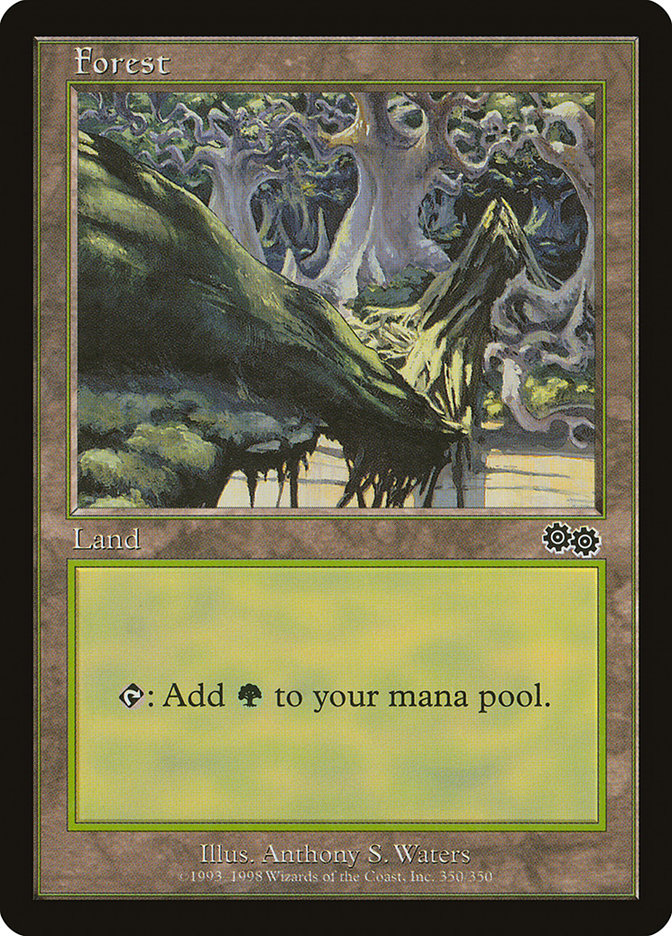 Forest (350) [Urza's Saga] | Fandemonia Ltd