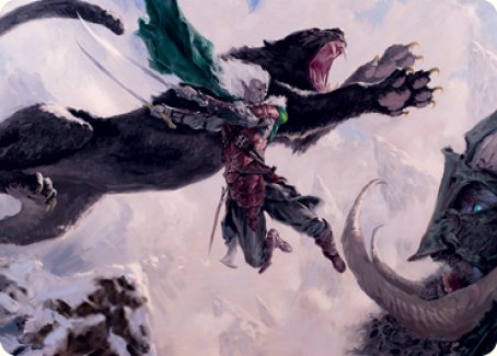 Drizzt Do'Urden Art Card [Dungeons & Dragons: Adventures in the Forgotten Realms Art Series] | Fandemonia Ltd