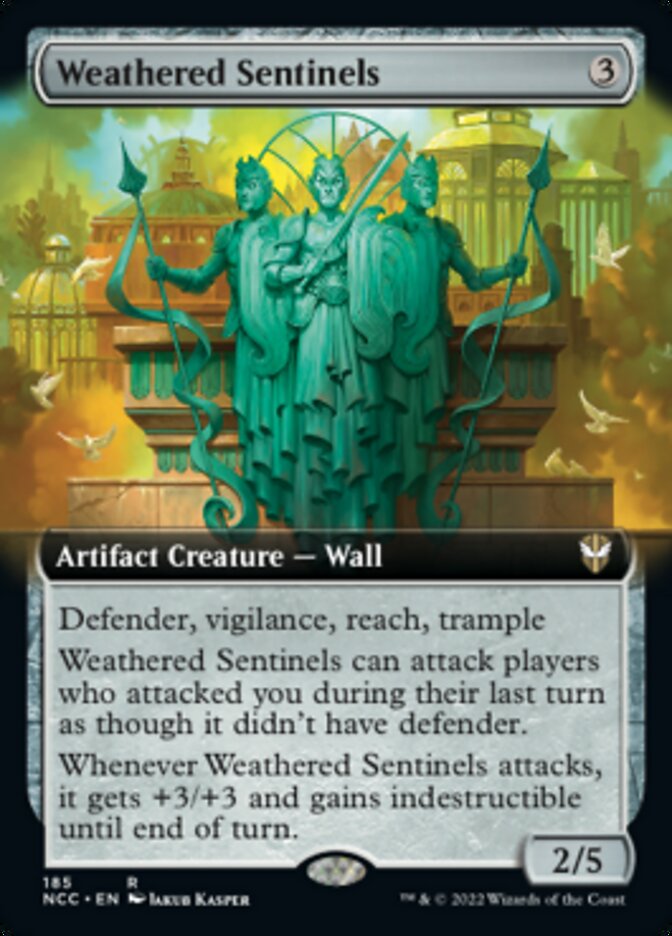 Weathered Sentinels (Extended Art) [Streets of New Capenna Commander] | Fandemonia Ltd