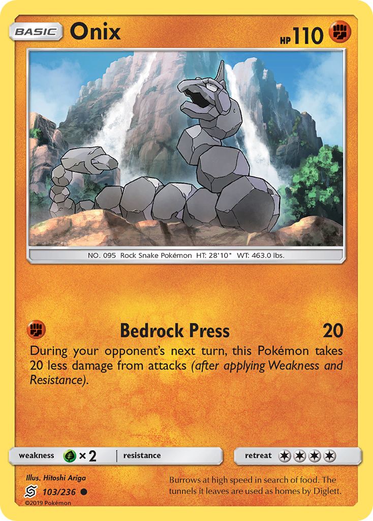 Onix (103/236) [Sun & Moon: Unified Minds] | Fandemonia Ltd